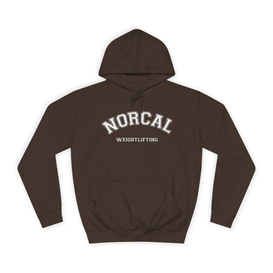 NorCal Weightlifting Hoodie — College Style Athletic Sweatshirt