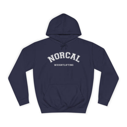 NorCal Weightlifting Hoodie — College Style Athletic Sweatshirt