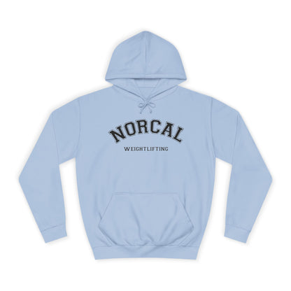 NorCal Weightlifting Hoodie — College Style Athletic Sweatshirt