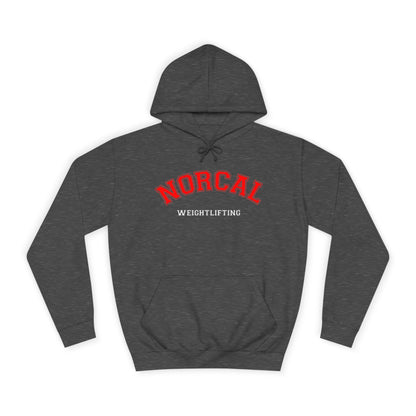 NorCal Weightlifting Hoodie — College Style Athletic Sweatshirt