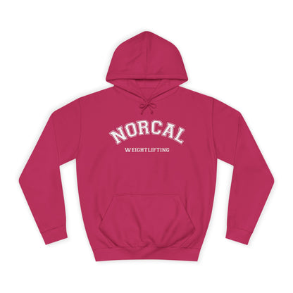 NorCal Weightlifting Hoodie — College Style Athletic Sweatshirt