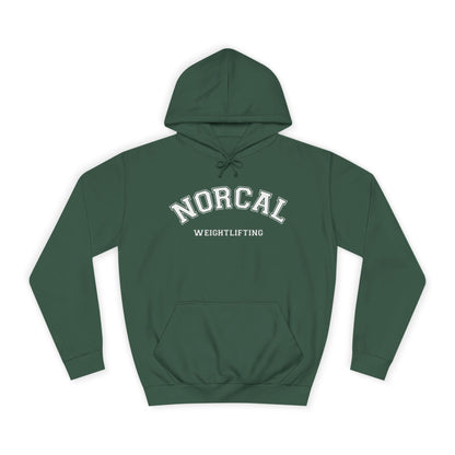 NorCal Weightlifting Hoodie — College Style Athletic Sweatshirt