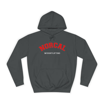 NorCal Weightlifting Hoodie — College Style Athletic Sweatshirt