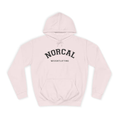 NorCal Weightlifting Hoodie — College Style Athletic Sweatshirt