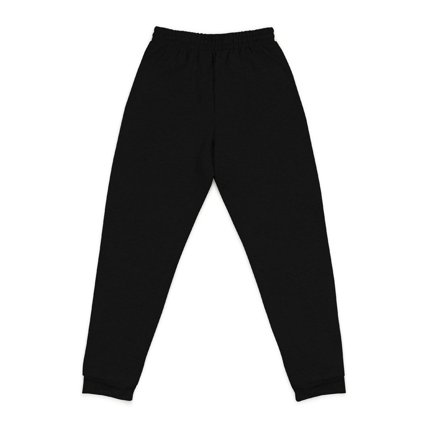 Embroidered Charcoal Joggers — Minimal 'Nervous' Logo Sweatpants