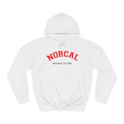 NorCal Weightlifting Hoodie — College Style Athletic Sweatshirt