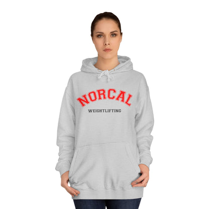 NorCal Weightlifting Hoodie — College Style Athletic Sweatshirt
