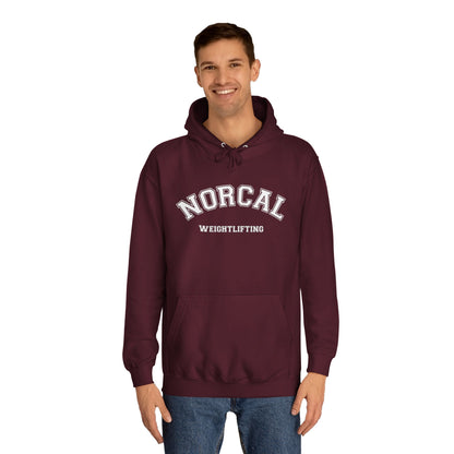 NorCal Weightlifting Hoodie — College Style Athletic Sweatshirt