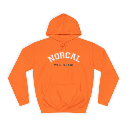 NorCal Weightlifting Hoodie — College Style Athletic Sweatshirt